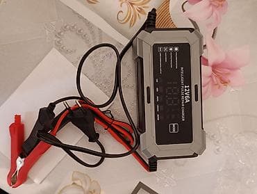 Ağıllı nəbzli akkumulyator şarj cihazı – 12V 6A Xüsusiyyətlər: -
