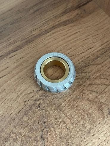 Conceal Silver anti stress fidget Fidget Titanium toy - oyuncaq —