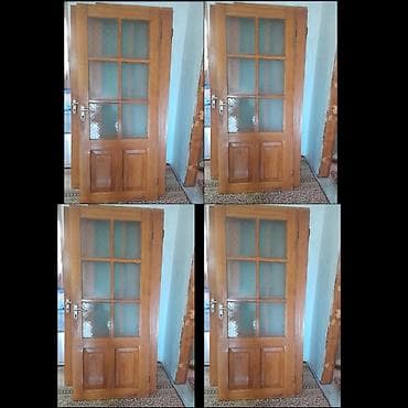 (Qapilar) yaxwi veziyyetde seliqeli iwlenibler 4 eded qapidir Olculeri — 1