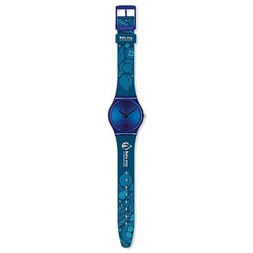 часы swatch: Новый, Наручные часы, Swatch, цвет - Голубой — 3