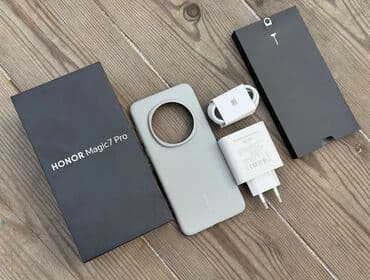 redmi 13 kabro: Məhsul: Smartfon (qara ön panel, gümüş rəngli düz çərçivə) Honor Magic — 6