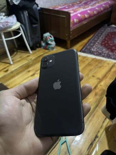 telfon kabroları: IPhone 11, 128 GB, Qara, Face ID — 9