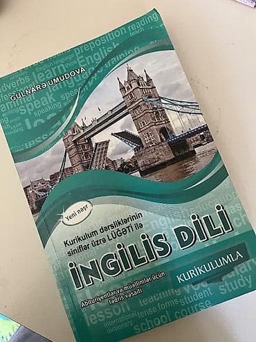 İngilis dili qayda(Gülnarə Umudova)
Qiymət;4azn
Yaxşı vəziyyətdədir — 1