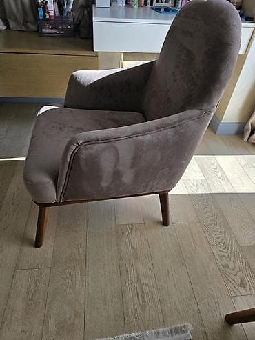 taxta yataq: İşlənmiş, Kreslo, Vеlur parça — 2