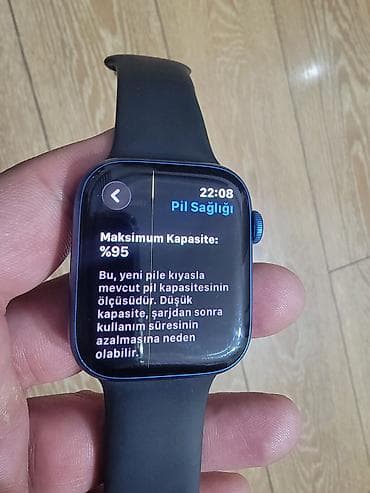 telefon iphone 12: Smart saat, Apple, Suya davamlı, rəng - Mavi — 6