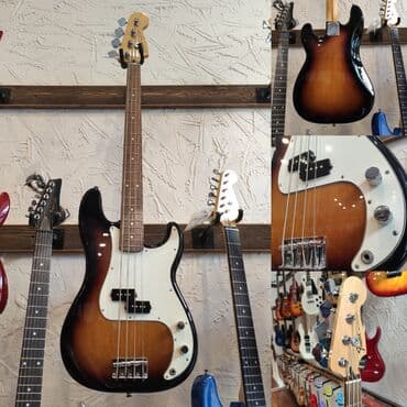 gitara dayağı: Bass gitara Fender percision bass Çanta və kabel hədiyyə — 1