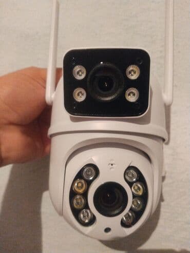 камера видеонаблюдения: WİFİ KAMERA Ajax tərəfindən istehsal edilmiş silindrik formalı — 7