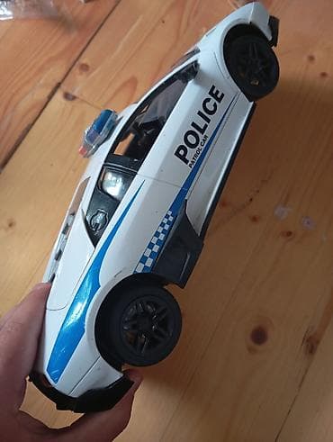 şaxta baba torbası: 1:14 miqyas Oyuncaq polis maşını – idman kupe üslubunda model — 6