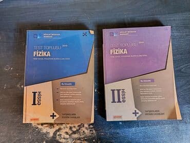 Fizika test topluları Daha çox 1 ci hissəni işlətmişəm testlərin
