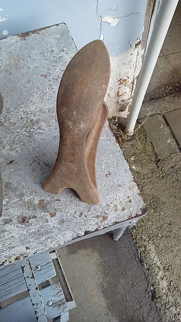 demir su cenleri: Məhsul: Dəmir ayaqqabı qəlibi (köhnə tipli usta “kaloşka”/kölə) — 2