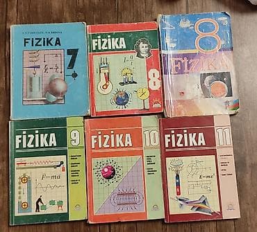 Fizika dərslikləri dəsti - Siniflər: 7, 8, 9, 10, 11 - Dil — 1