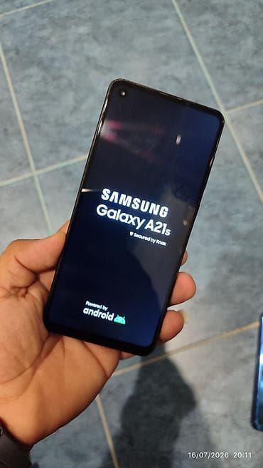 Samsung Galaxy A21S, 32 GB, rəng - Qara, İki sim kartlı