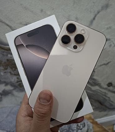 IPhone 16 Pro, 512 GB, Natural Titanium, Face ID