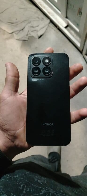 андроид мониторы для prado: Honor X8b, rəng - Qara, Barmaq izi — 2