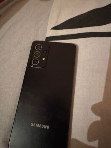 Samsung: Samsung Galaxy A52, 128 GB, rəng - Qara, İki sim kartlı, Face ID, Sensor