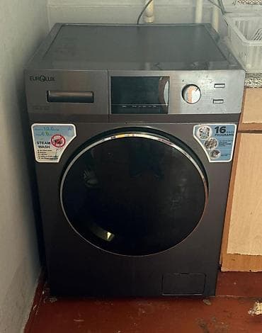 Məişət texnikası: Paltaryuyan Eurolux firmasi 10 kq yuk 6 kq qurutma Qiymet 580 azn — 1