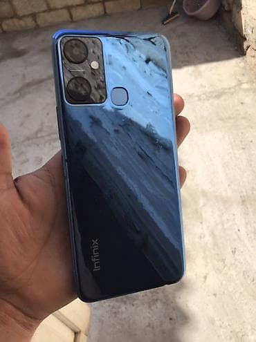 Infinix Smart 6 Plus, 64 GB, rəng - Mavi, Sensor