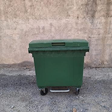 1100 Litrlik Təkərli Zibil Konteyneri – Yeni ♻️ Böyük həcmli, möhkəm — 1