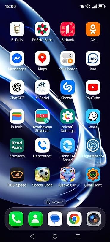 Honor X9c, 128 GB, rəng - Boz, Sensor