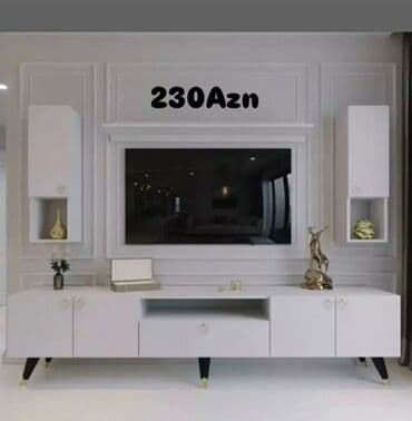 laminat qiyməti: Yeni, Düz TV altlığı, Polkalı, Laminat, Azərbaycan — 8