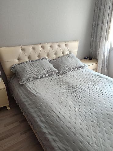xonca desti: Yataq otağı mebel dəsti. tumbalar daxil. Dolabin ölçüsu 1.60x2.10 — 2