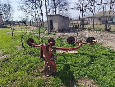 Ot yığımı üçün tırmıq – 4 diskli “günəş tırmığı” - Traktora üçnöqtəli