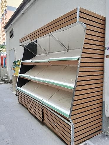 Məhsul: Mağaza üçün vitrin/raf sistemi Təsvir: - Supermarket