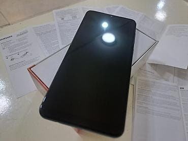 bakida kamera satisi: Samsung Galaxy A02, 32 GB, rəng - Göy, Düyməli, Sensor, Barmaq izi — 6