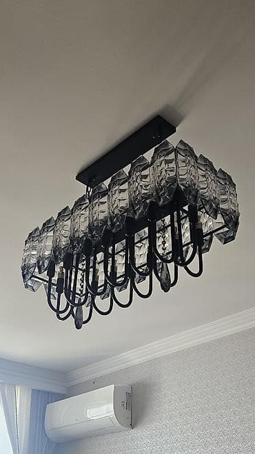 Çılçıraq, 10 və daha çox lampa, Metal