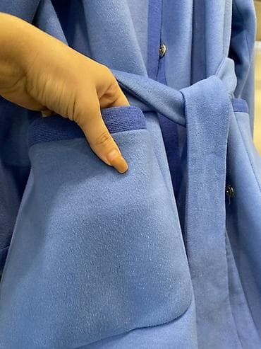 drap paltolar: Palto, Mavi, Standart, rəng - Mavi — 5