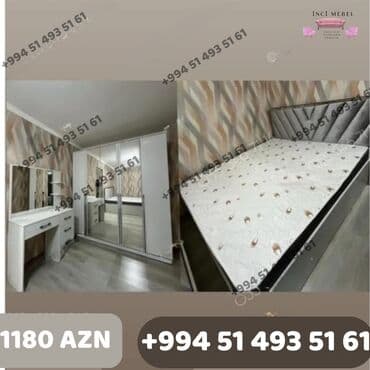 lalafo şkaf: İkinəfərlik çarpayı, Dolab, Termo, 2 tumba, Azərbaycan, Yeni — 5