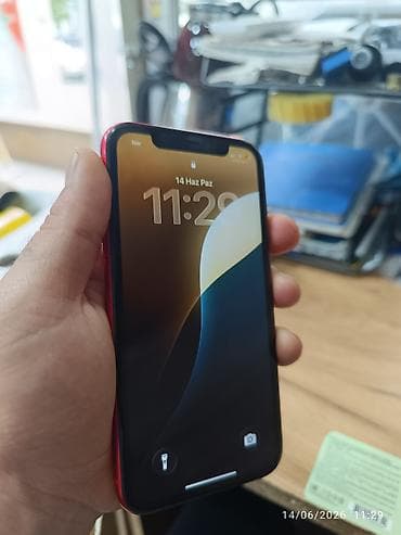 ayfon kreditle: IPhone 11, 128 GB, Qırmızı, Barmaq izi, Face ID — 2