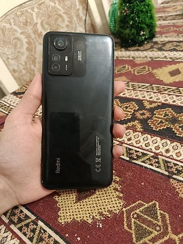 Redmi Note 12S, 256 GB, rəng - Qara, Sensor, Barmaq izi, İki sim kartlı