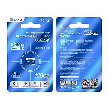 kamera video: Kategoriya: Yaddaş kartları (Micro/SD) KAKUSIGA KSC-434 128GB MicroSD — 2