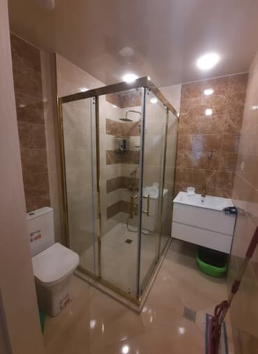 душевая кабинка: Yeni Üstü açıq kabina, Künc üçün — 1