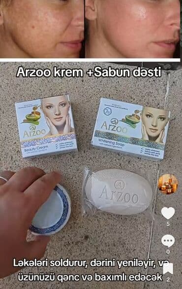 optimals krem: Arzoo krem sabun — 1