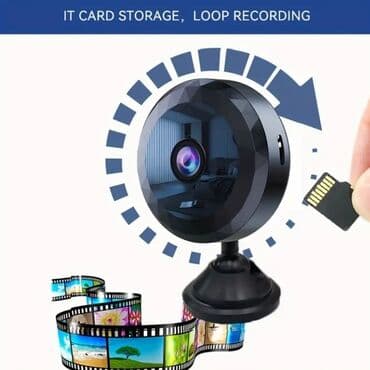 gunəş panelli kamera: Mini mikro kamera balaca kiçik camera 4.2sm ölçüde 300 mah batareya — 2