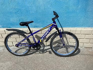 kreditle velosiped almaq: İşlənmiş İki təkərli Uşaq velosipedi Start, 24", sürətlərin sayı: 1, Ünvandan götürmə — 1