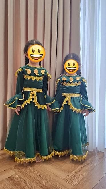 Alt paltar, corablar: Milli kostyum, Qız üçün, 5 - 6 yaş, Yeni — 1