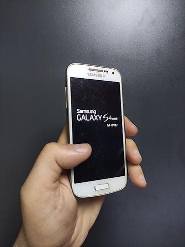 printer islenmis: Samsung I9190 Galaxy S4 Mini, 8 GB, rəng - Ağ, İki sim kartlı — 1