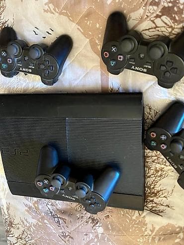 ps 3 cd: Sony PlayStation 3 Super Slim oyun konsolu İCİNDƏ 26 OYUN VAR - — 2