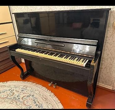 Musiqi alətləri: (Pianino) yaxwi veziyyetde seliqeli islenib islekdir qiymet 100 azn — 1