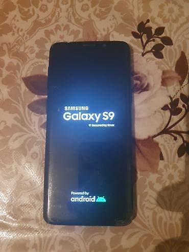 Elektronika: Samsung Galaxy S9, 64 GB, rəng - Qara, Barmaq izi — 3
