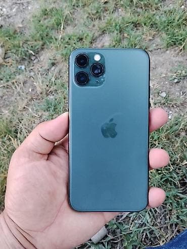 iphone 17 pro max islenmis: IPhone 11 Pro, Matte Midnight Green, Face ID — 7