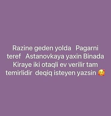 otağ: Razinə gedən yol, Pagarni tərəf, astanovkaya (dayanacağa) yaxın binada — 1