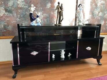 тумба под телевизор в баку: Б/у, Прямой ТВ стенд, С полками — 1