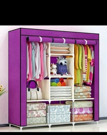 divara yigilan dolablar: Qarderob, paltar dolabı — 2