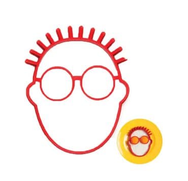 silikon formalar: Yumurta bişirmə fiqurları - silikon qab, omlet Uşaqlar üçün yumurta — 7