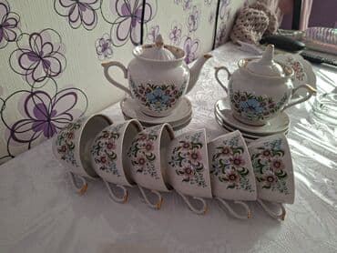 Süfrə qab-qacaqı: Çay dəsti, Keramika — 2