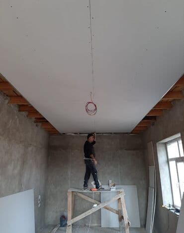 zal ucun alcipan fiqurları: Alçıpan işleri görürük.TV stent, Fiqurlu tavan, ara kesme, düz tavan — 10